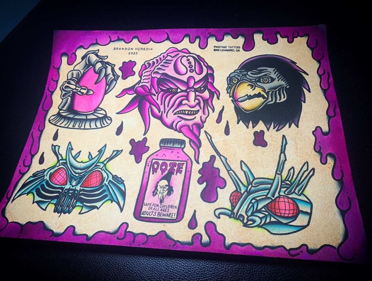 Brandon HerediaMighty Morphin Power Rangers Ivan Ooze Sheet Pastime