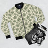 Cannabis Leaf Bomber Jacket