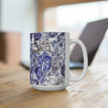 Used Stencil Ceramic Mug 15oz