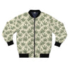 Cannabis Leaf Bomber Jacket