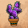 Nate-Purple Cactus