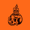 Skull with Candle