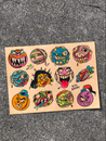 Billy Boston-Madballs Tattoo Flash Sheet 2