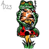 Trippy Frog