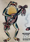Ben Verhoek-Frog/Moon Man 8x10 flash sheet
