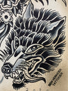 Ben Verhoek-Black Horse/Wolf 8x10 print